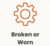 Broken or Worn